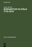 Bürgertum in Köln 1775-1870 (eBook, PDF)