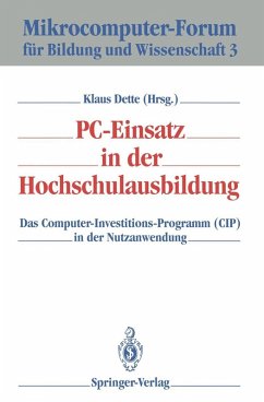Cover PC-Einsatz in der Hochschulausbildung (eBook, PDF)