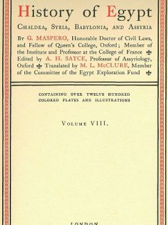 History of Egypt, Chaldea, Syria, Babylonia, and Assyria, Vol. 8 (eBook, ePUB) - Maspero, G.