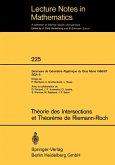 Théorie des Intersections et Théorème de Riemann-Roch (eBook, PDF)
