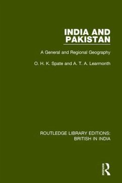 India and Pakistan - Spate, O H K; Learmonth, A T a