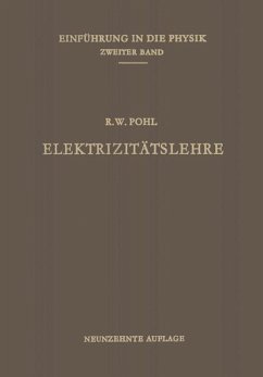 Elektrizitätslehre (eBook, PDF) - Pohl, Robert Wichard