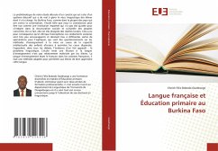 Langue française et Éducation primaire au Burkina Faso - Ouédraogo, Cheick Félix Bobodo