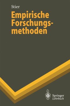 Empirische Forschungsmethoden (eBook, PDF) - Stier, Winfried