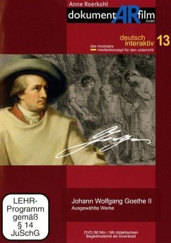 Johann Wolfgang Goethe II - Ausgewählte Werke, 1 DVD