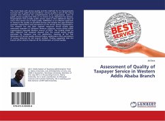 Assessment of Quality of Taxpayer Service in Western Addis Ababa Branch