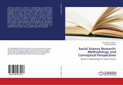 Social Science Research: Methodology and Conceptual Perspectives - Akujuru, Chukwunonye;Enyioko, Newman