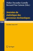 Journees de Statistique des Processus Stochastiques (eBook, PDF)
