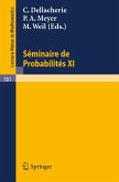 Seminaire de Probabilites XI (eBook, PDF) Seminaire de Probabilites XI (eBook, PDF)