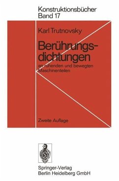 Berührungsdichtungen (eBook, PDF) - Trutnovsky, Karl