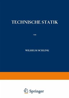 Technische Statik (eBook, PDF) - Schlink, Wilhelm