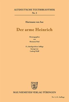 Der arme Heinrich (eBook, PDF) - Hartmann