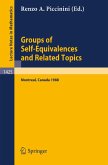 Groups of Self-Equivalences and Related Topics (eBook, PDF)