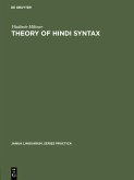 Theory of Hindi syntax (eBook, PDF)
