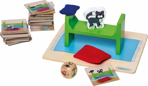 Beleduc 22411 - Find Monty! Wo versteckt sich Kater Monty? Lernspiel