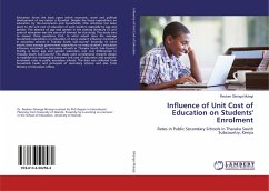 Influence of Unit Cost of Education on Students' Enrolment - Gitonga Mutegi, Reuben