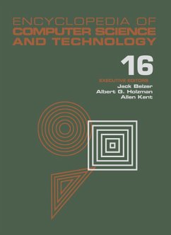 Encyclopedia of Computer Science and Technology (eBook, ePUB) - Belzer, Jack