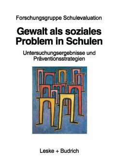 Gewalt als soziales Problem in Schulen (eBook, PDF) Cover Gewalt als soziales Problem in Schulen (eBook, PDF)