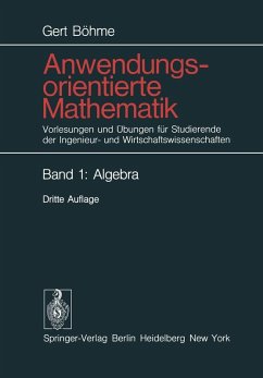 Anwendungsorientierte Mathematik (eBook, PDF) - Böhme, Gert