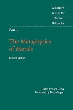 Kant: The Metaphysics of Morals (eBook, ePUB) - Kant, Immanuel