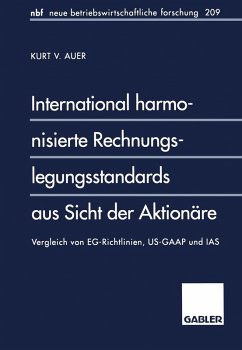 Cover International harmonisierte Rechnungslegungsstandards aus Sicht der Aktionäre (eBook, PDF)