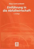 Einführung in die Abfallwirtschaft (eBook, PDF) Einführung in die Abfallwirtschaft (eBook, PDF)