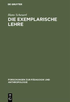 Die exemplarische Lehre (eBook, PDF) - Scheuerl, Hans