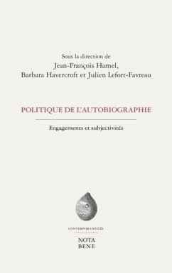 Cover Politique de l'autobiographie (eBook, PDF)