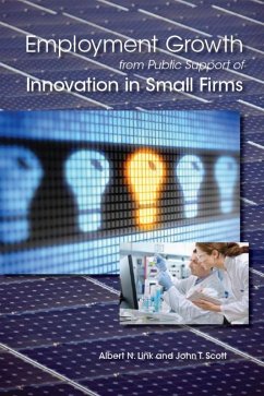Cover Employment Growth from Public Support of Innovation in Small Firms (eBook, ePUB)