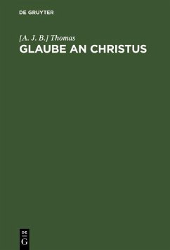 Glaube an Christus (eBook, PDF) Cover Glaube an Christus (eBook, PDF)