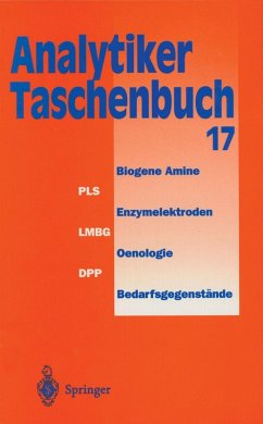 Analytiker-Taschenbuch (eBook, PDF) - Günzler, Helmut; Tölg, Günter; Bahadir, A. Müfit; Borsdorf, Rolf; Danzer, Klaus; Fresenius, Wilhelm; Galensa, Rudolf; Huber, Walter; Linscheid, Michael; Schwedt, Georg