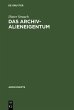Das Archivalieneigentum (eBook, PDF) - Bild 1