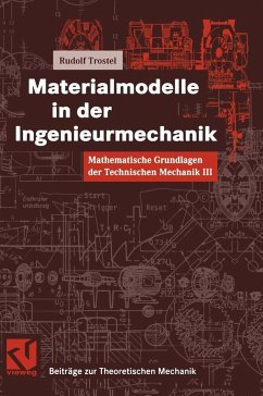 Cover Mathematische Grundlagen der Technischen Mechanik III Materialmodelle in der Ingenieurmechanik (eBook, PDF)