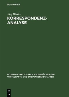 Korrespondenzanalyse (eBook, PDF) - Blasius, Jörg