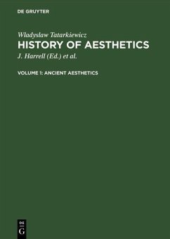 Cover Ancient aesthetics (eBook, PDF)