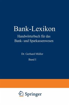 Bank-Lexikon (eBook, PDF) - Müller, Gerhard; Löffelholz, Josef