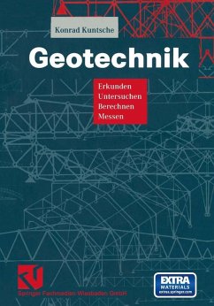 Geotechnik (eBook, PDF) - Kuntsche, Konrad