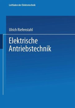 Elektrische Antriebstechnik (eBook, PDF) - Riefenstahl, Ulrich