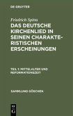 Mittelalter und Reformationszeit (eBook, PDF)
