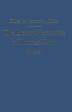 The Literary Notebooks of Thomas Hardy (eBook, PDF) - Hardy, Thomas; Björk, Lennart A