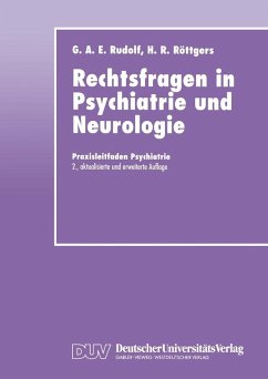 Rechtsfragen in Psychiatrie und Neurologie (eBook, PDF) - Rudolf, Gerhard A. E.; Röttgers, Hanns Rüdiger