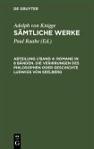 Romane in 8 Bänden. Die Verirrungen des Philosophen oder Geschichte Ludwigs von Seelberg (eBook, PDF)