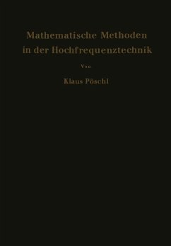 Mathematische Methoden in der Hochfrequenztechnik (eBook, PDF) - Pöschl, Klaus