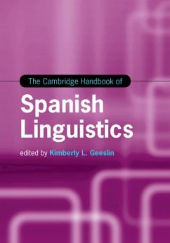 Cover Cambridge Handbook of Spanish Linguistics (eBook, ePUB)