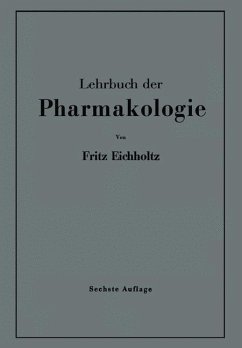 Cover Lehrbuch der Pharmakologie im Rahmen einer allgemeinen Krankheitslehre (eBook, PDF)