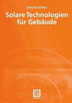 Solare Technologien für Gebäude (eBook, PDF) - Eicker, Ursula