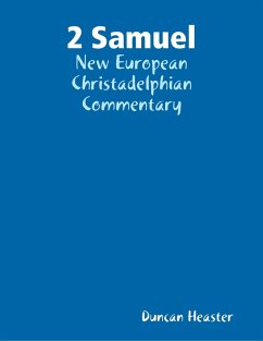 2 Samuel: New European Christadelphian Commentary (eBook, ePUB) - Heaster, Duncan