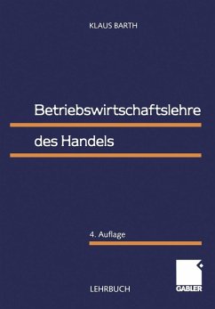 Betriebswirtschaftslehre des Handels (eBook, PDF) - Barth, Klaus