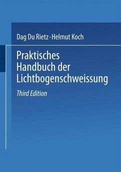 Cover Praktisches Handbuch der Lichtbogenschweissung (eBook, PDF)