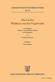 Die Lieder Walthers von der Vogelweide (eBook, PDF)